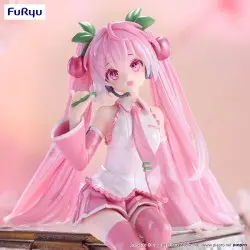 Hatsune Miku statuette PVC Noodle Stopper Sakura Miku 2024 Pearl Color Ver. 15 cm | 4582782367138