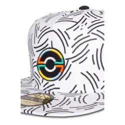 Pokemon casquette Snapback Pokeball blanc | 8718526170818