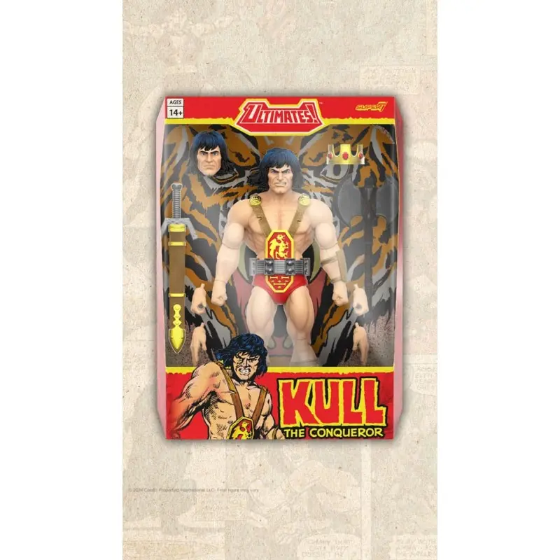 Conan le Barbare figurine Ultimates Kull The Conqueror 18 cm | 0840049849822