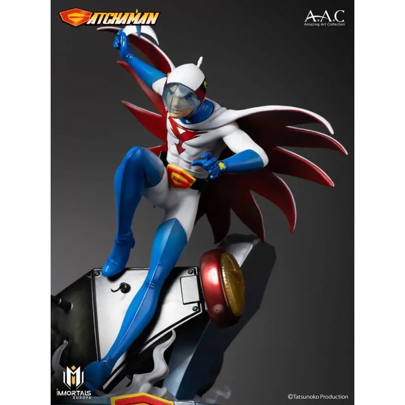 Gatchaman statuette Amazing Art Collection Ken the Eagle, The Leader of the Science Ninja Team 34 cm | 3770010017127