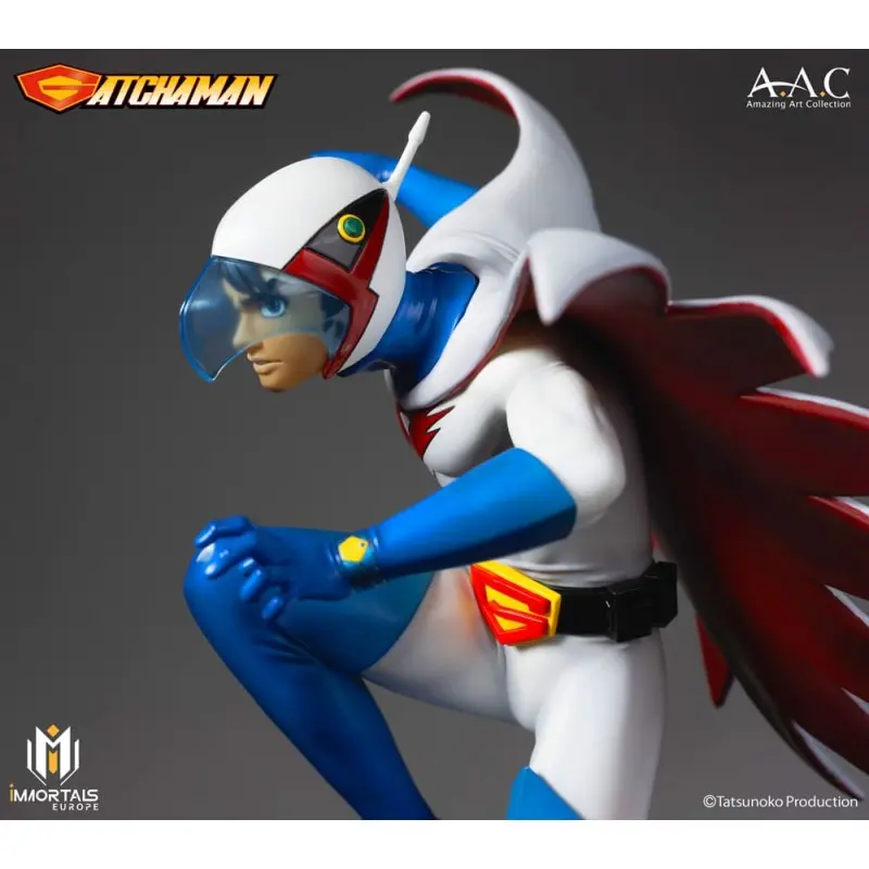 Gatchaman statuette Amazing Art Collection Ken the Eagle, The Leader of the Science Ninja Team 34 cm | 3770010017127