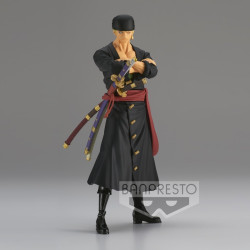License : One Piece Produit : Statuette PVC - Roronoa Zoro - DXF Grandline Series Wanokuni Vol.5 - 17 cm Marque : Banpresto