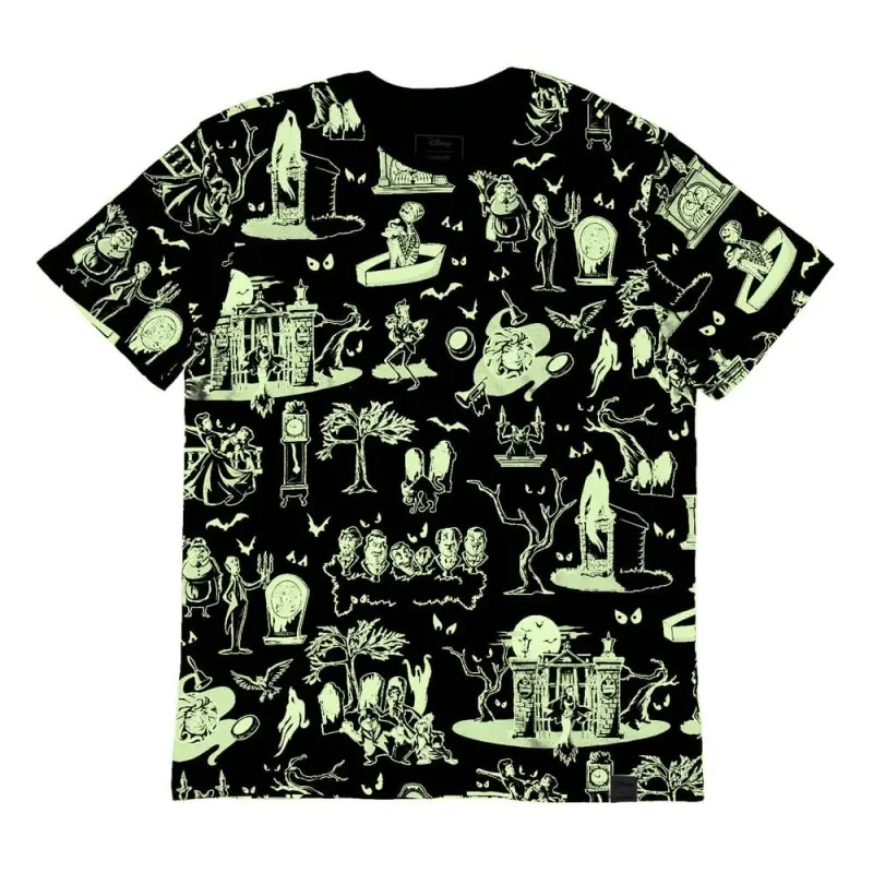 Disney by Loungefly Tee T-Shirt Unisexe Haunted Mansion (L) | 0671803525405