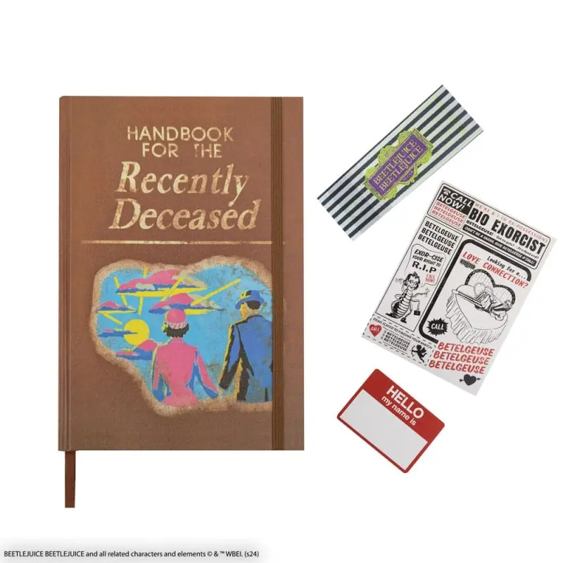 Beetlejuice carnet Handbook for the Recently Deceased  | 4895205619210