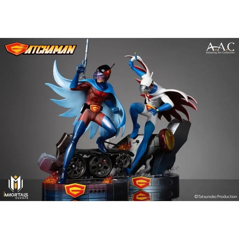 Gatchaman statuette Amazing Art Collection Joe the Condor, Expert in Shooting 34 cm | 3770010017134