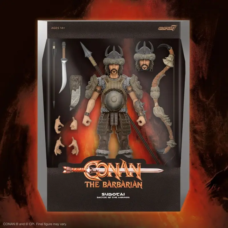 Conan le Barbare figurine Ultimates Subotai (Battle of the  Mounds) 18 cm | 0840049830837