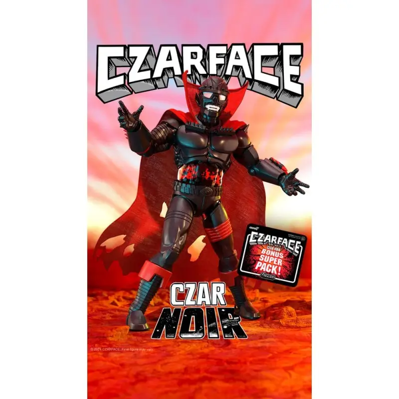 Czarface figurine Ultimates Wave 2 Czar Noir 18 cm | 0840049849808