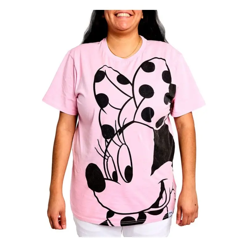 Disney by Loungefly Tee T-Shirt Unisexe Minnie Rocks the Dots Florals  (L) | 0671803534957