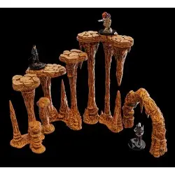 WarLock Tiles Accessory : Stalactites & Stalagmites | 0634482165478