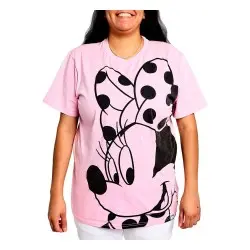 Disney by Loungefly Tee T-Shirt Unisexe Minnie Rocks the Dots Florals  (M) | 0671803534940