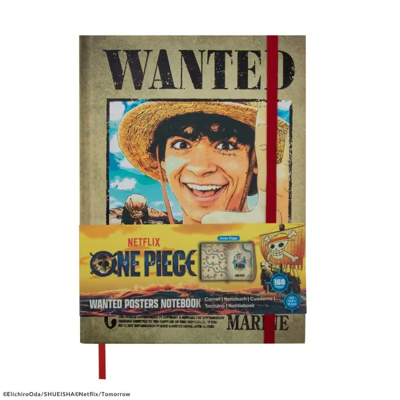 One Piece carnet Wanted Posters | 4895205618909