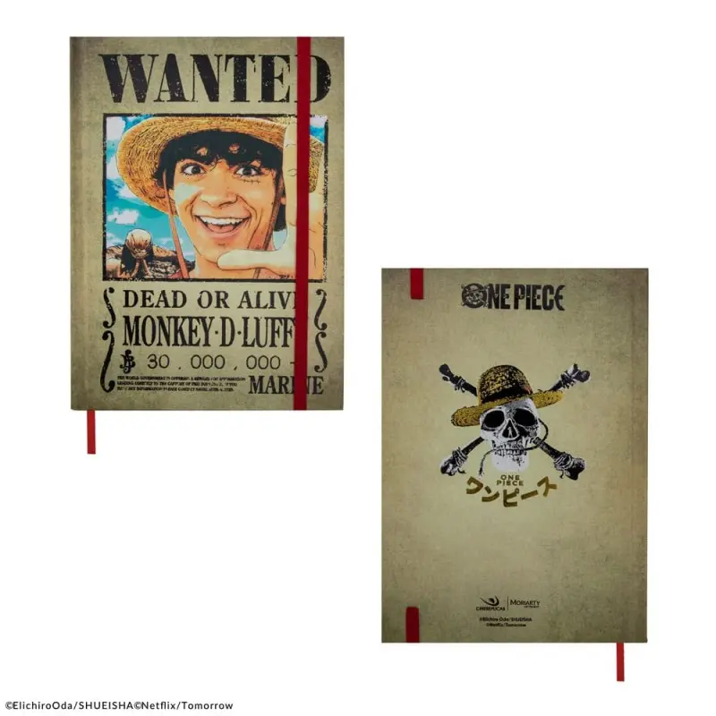 One Piece carnet Wanted Posters | 4895205618909