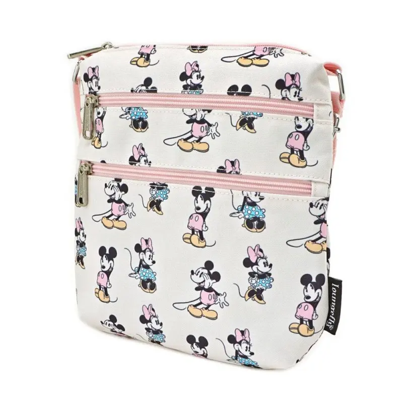 Disney by Loungefly portefeuille de voyage Pastel Minnie Mickey AOP | 0671803306974