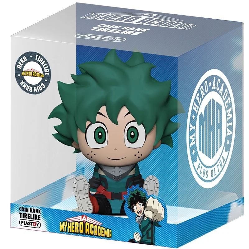 License: My Hero Academia
Product: Izuku Midoriya Deku PVC piggy bank 18 cm
Brand: Plastoy