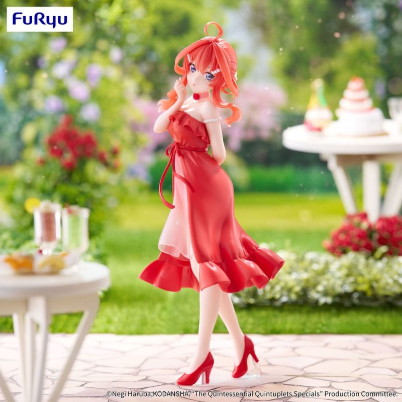 The Quintessential Quintuplets Specials statuette PVC Trio-Try-iT Itsuki Nakano Pastel Dress Ver. 22 cm