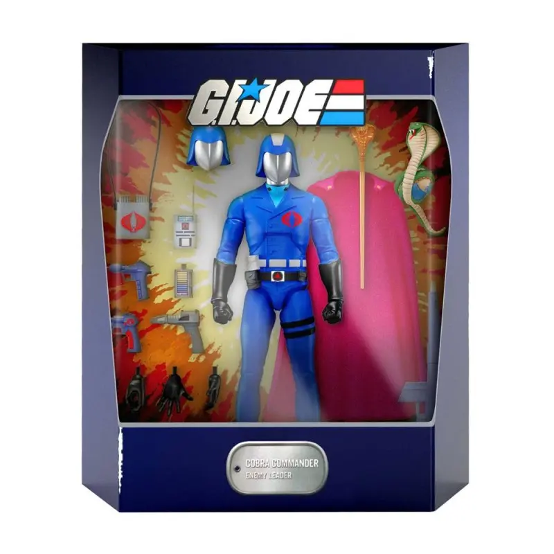 G.I. Joe figurine Ultimates Cobra Commander 18 cm | 0840049817265