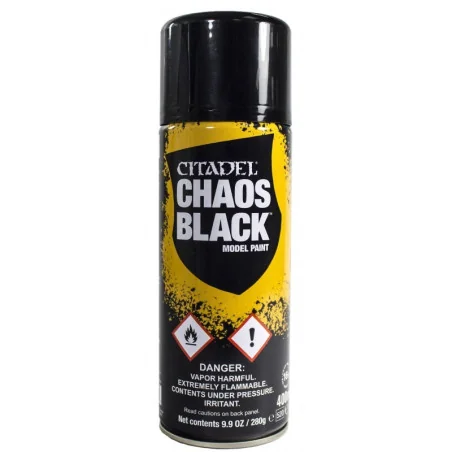 Citadel - Spray : Chaos Black | 5011921172221