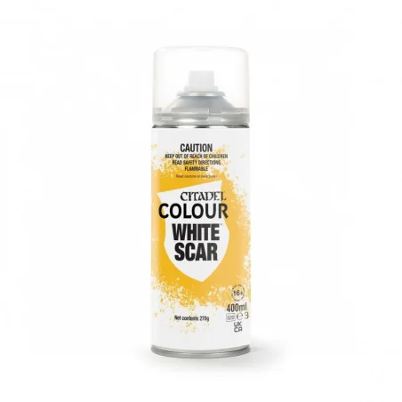 Product: Citadel - Spray: White Scar

Brand: Games Workshop / Citadel