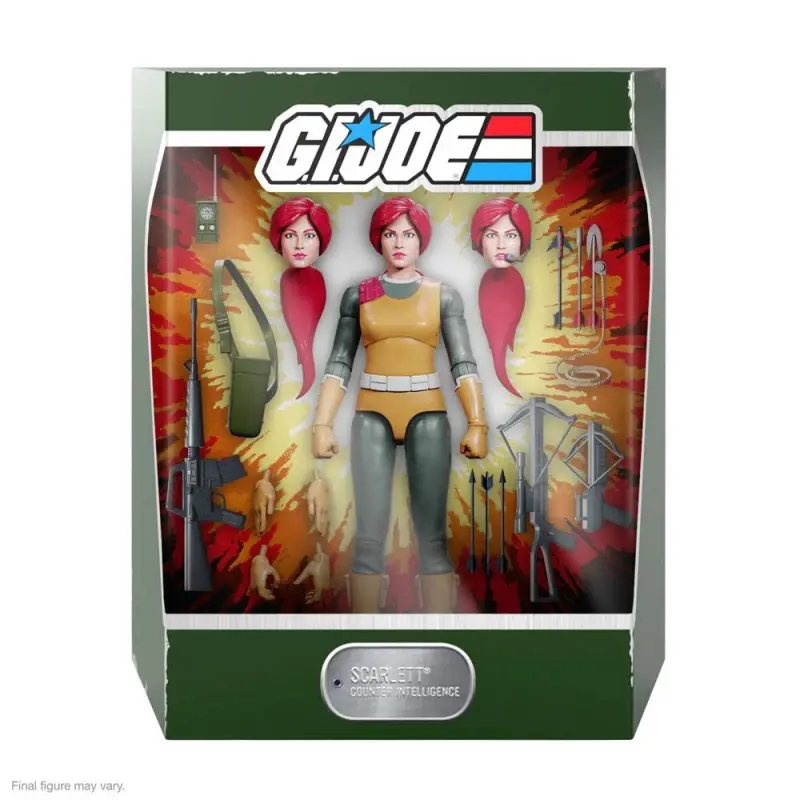 G.I. Joe figurine Ultimates Scarlett 18 cm | 0840049818330
