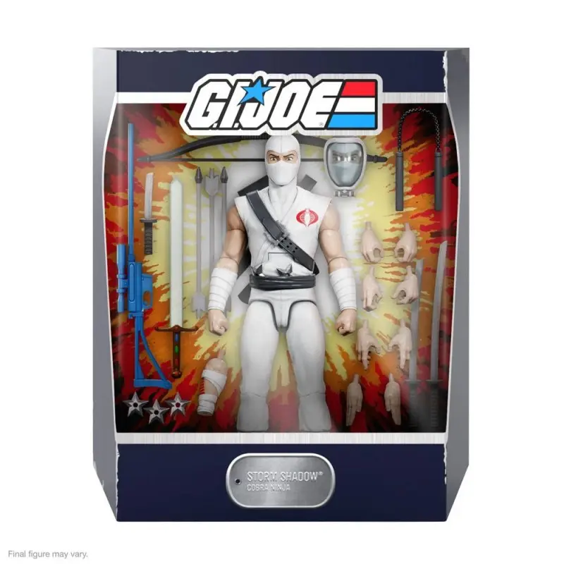 G.I. Joe figurine Ultimates Storm Shadow 18 cm | 0840049818347