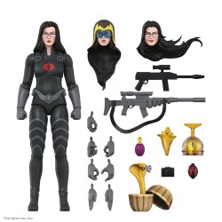 G.I. Joe figurine Ultimates Baroness (Black Suit) 18 cm | 0840049826670