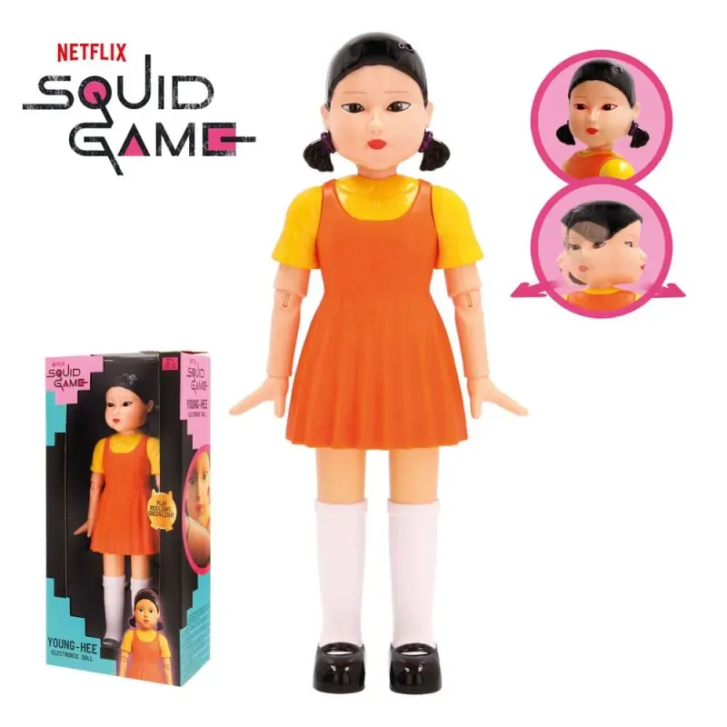 Squid Game poupée interactive Young-Hee 30 cm *ANGLAIS* | 8421134925939