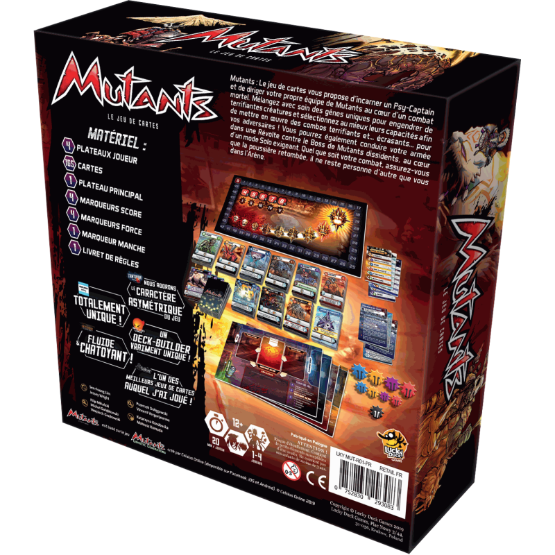 Mutants - Le Jeu de Cartes