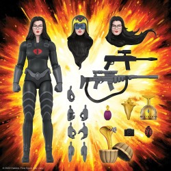 G.I. Joe figurine Ultimates Baroness (Black Suit) 18 cm | 0840049826670