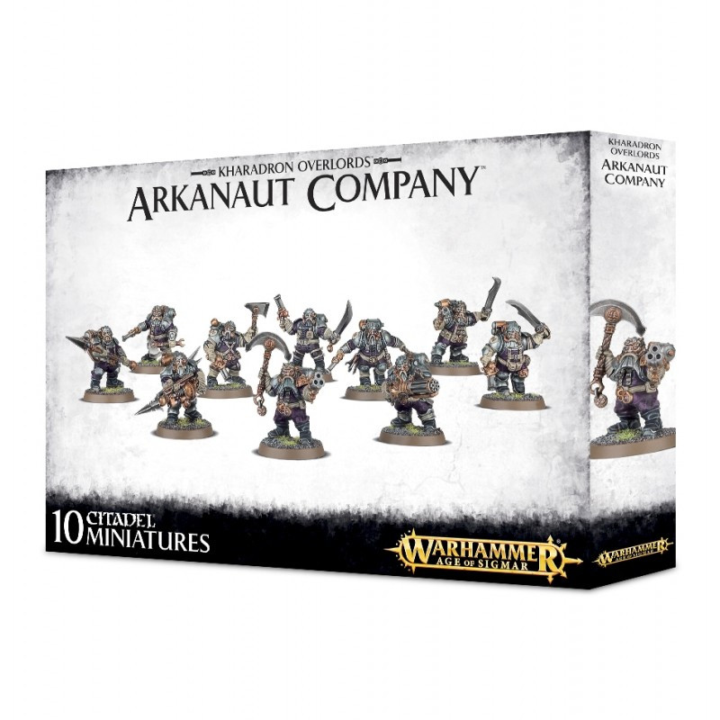 Spel: Warhammer Age Of Sigmar -Kharadron Opperheren: Arkanaut Company

Uitgever: Games Workshop