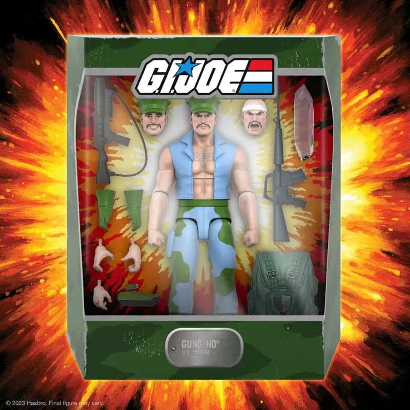 G.I. Joe figurine Ultimates Gung-Ho 18 cm | 0840049826649