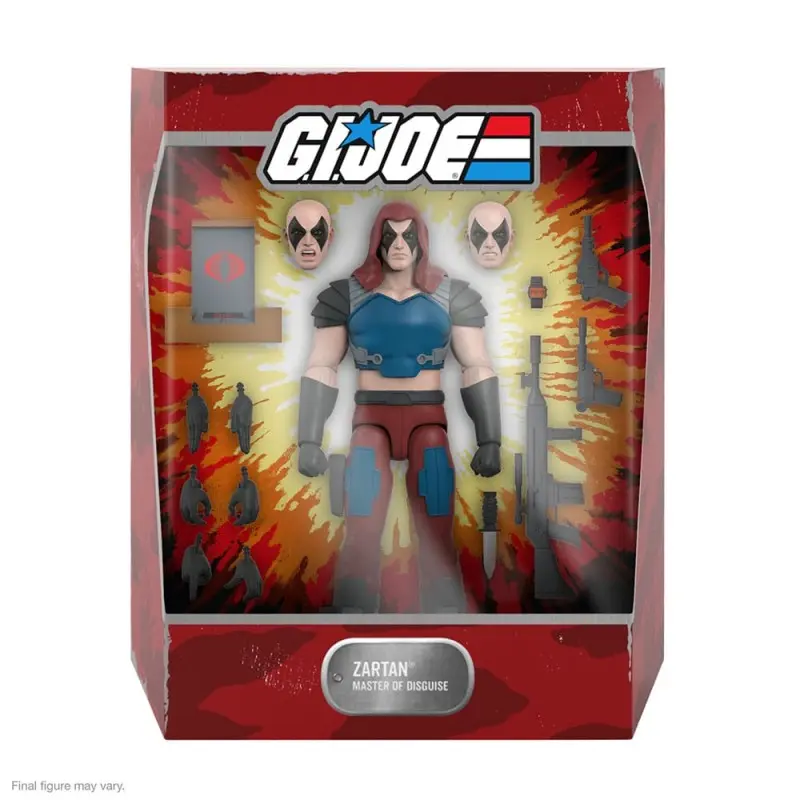 G.I. Joe figurine Ultimates Zartan 18 cm | 0840049826663