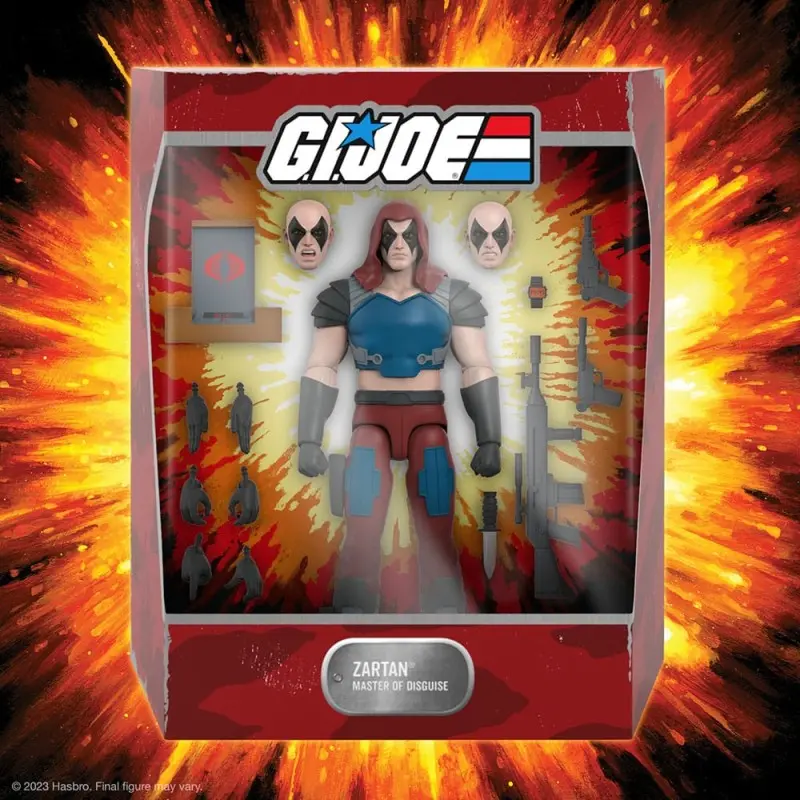 G.I. Joe figurine Ultimates Zartan 18 cm | 0840049826663