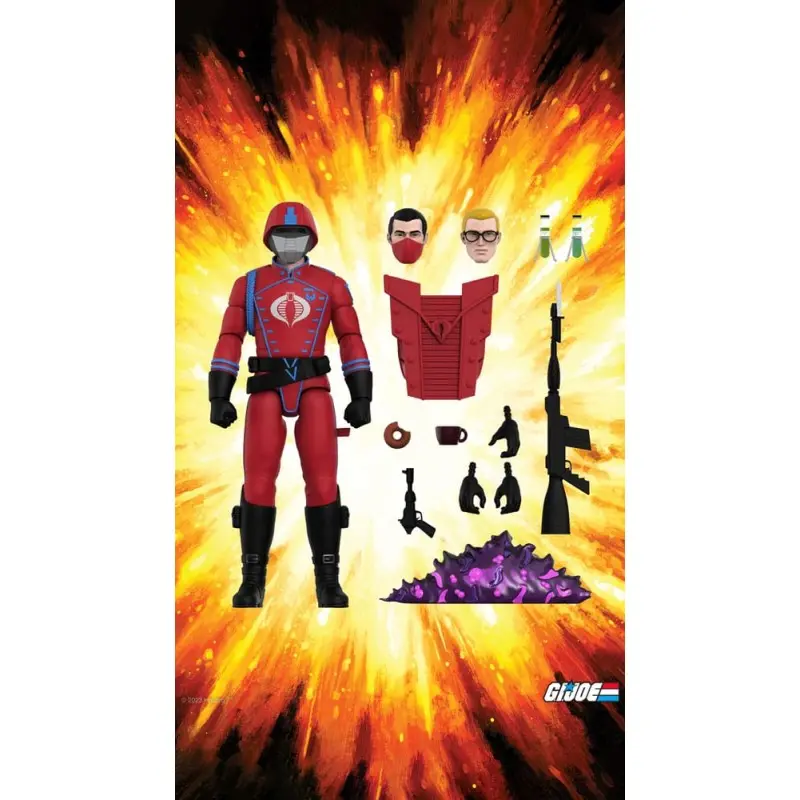 GI Joe Wave 5 figurine Ultimates Cobra Crimson Guard 20 cm | 0840049823341