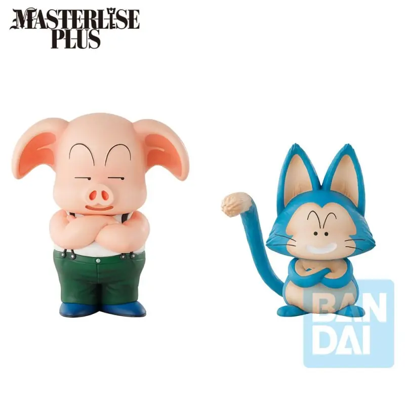 Dragon Ball statuettes PVC Ichibansho Masterlise Plus Ooling & Puar (Son Goku Training Section) 10 cm | 4573102684134