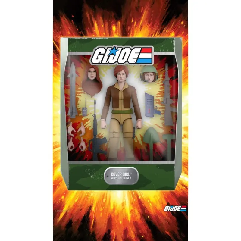 GI Joe Wave 5 figurine Ultimates Cover Girl 20 cm | 0840049823327