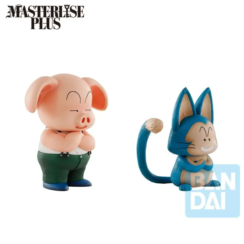 Dragon Ball statuettes PVC Ichibansho Masterlise Plus Ooling & Puar (Son Goku Training Section) 10 cm | 4573102684134