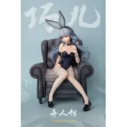 Original Character statuette PVC 1/7 SSR Yi Ren Guan - House of Unhumans Qiao Er: Bunny Ver. 20 cm | 4580416926607