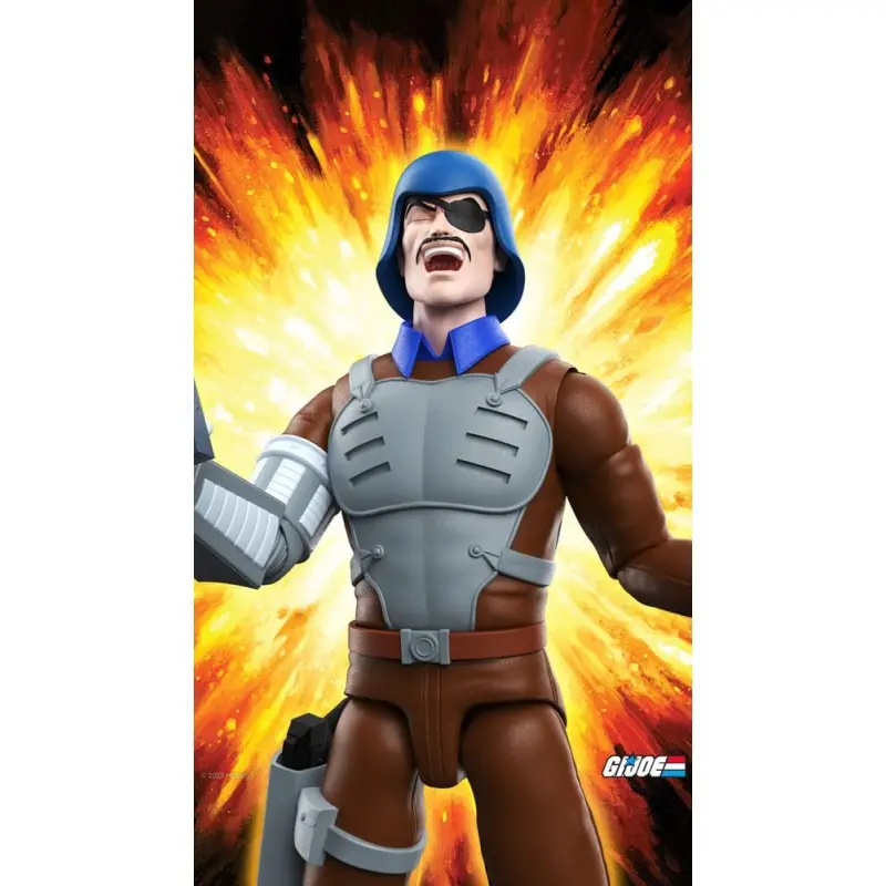 GI Joe Wave 5 figurine Ultimates Major Bludd 20 cm | 0840049823358