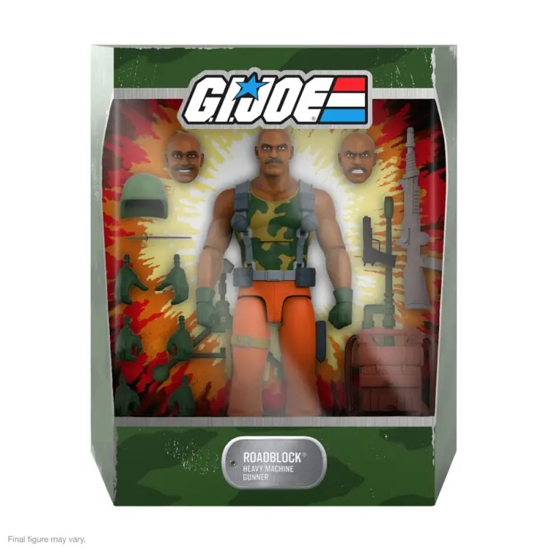 GI Joe Wave 5 figurine Ultimates Roadblock 20 cm | 0840049823334