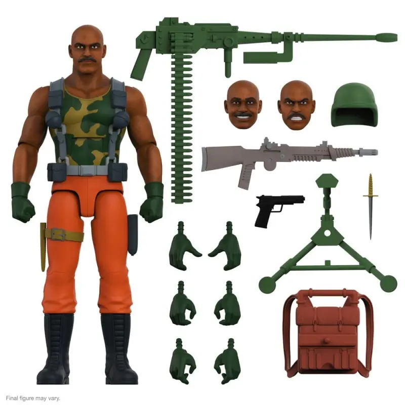 GI Joe Wave 5 figurine Ultimates Roadblock 20 cm | 0840049823334