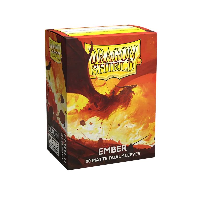 Produit : Dual Matte Sleeves - Ember 'Alaric, Revolution Kindler' (100 Sleeves)
Marque : Dragon Shield