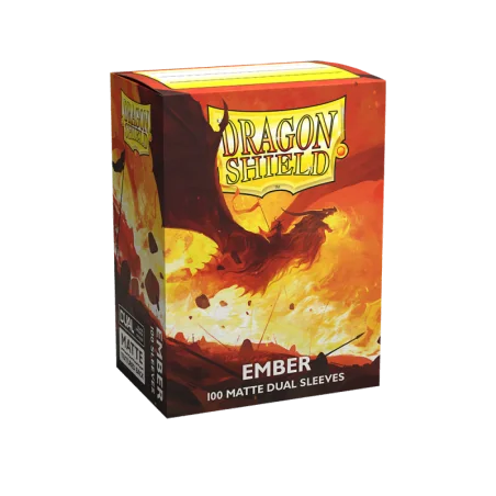 Produit : Dual Matte Sleeves - Ember 'Alaric, Revolution Kindler' (100 Sleeves)
Marque : Dragon Shield