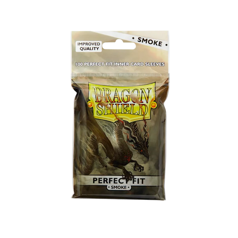 produit : Standard Perfect Fit Sleeves - Clear/Smoke (100 Sleeves)
marque : Dragon Shield