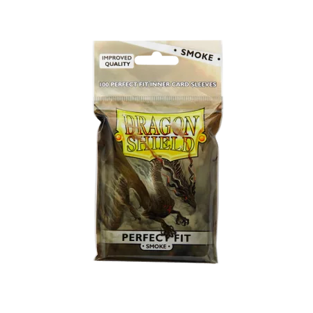 Product: Standaard Perfect Fit Sleeves - Clear/Smoke (100 Sleeves)
Merk: Dragon Shield