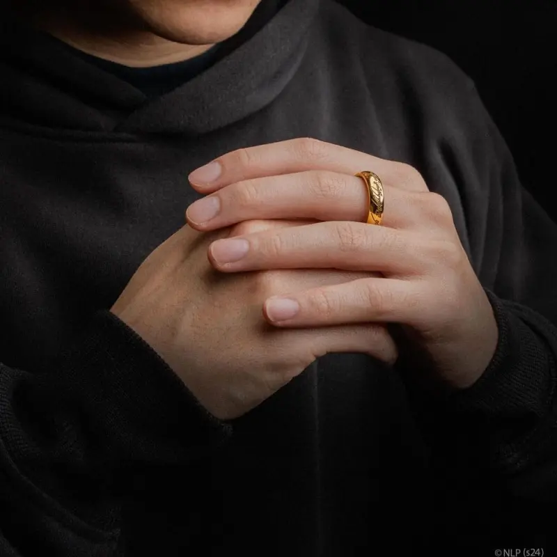 Le Seigneur des Anneaux pendentif et collier The one Ring | 4895205611191