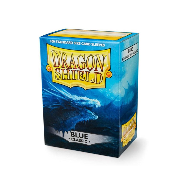 Product: Standard Sleeves - Blue (100 Sleeves)
Brand: Dragon Shield