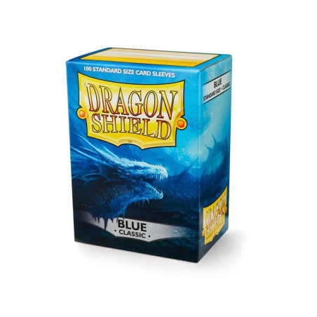 Product: Standard Sleeves - Blue (100 Sleeves)
Brand: Dragon Shield