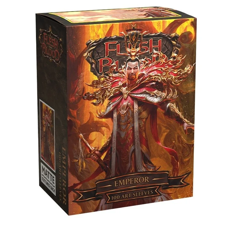 jcc/tcg: Flesh and Blood
Product: Standard Art Sleeves - Emperor (100 Sleeves)
Brand: Dragon Shield