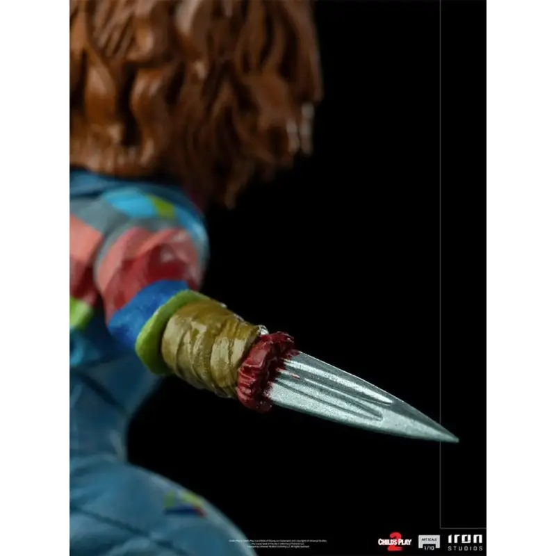 Chucky, la poupée de sang statuette 1/10 Art Scale Chucky 15 cm | 0609963128280