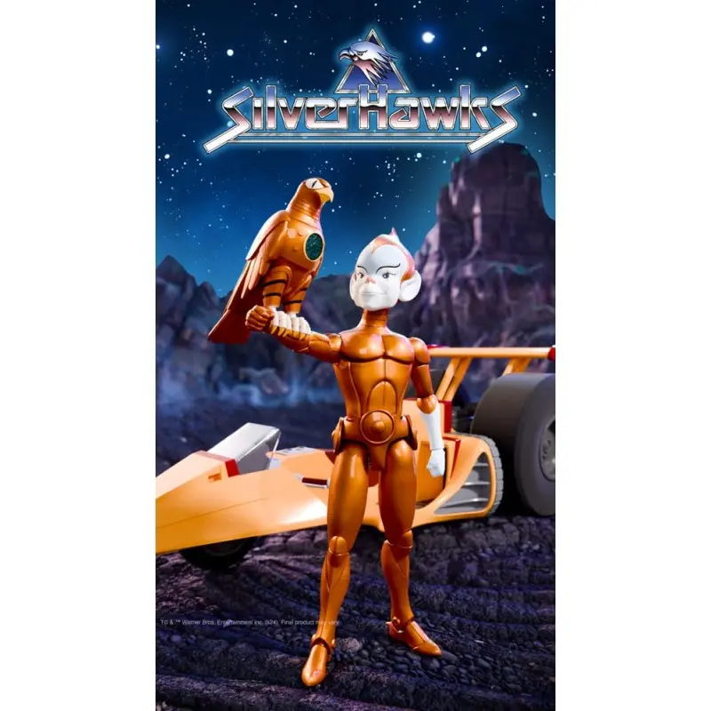 SilverHawks Wave 5 véhicule Ultimates Space Racer | 0840049885554